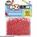 Cra-Z-Loom Rubber Band Basic Colors Refill Bright red  B00G5K7LCO